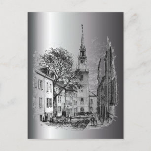 Cartão Postal Antiga Igreja Norte