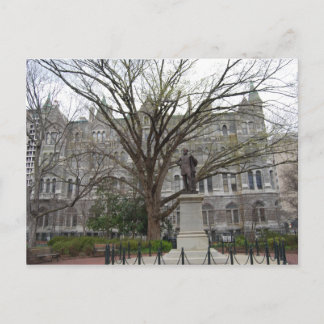 Cartão Postal Antiga prefeitura, Richmond, VA em primavera