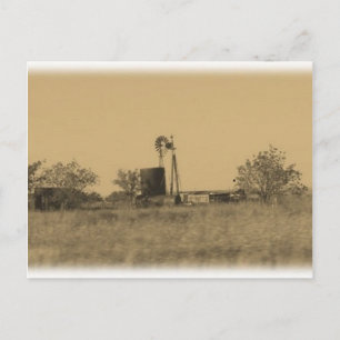 Cartão Postal antiga terra russa do oeste