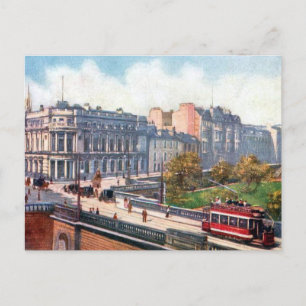 Cartão postal antigo - Aberdeen, Escócia