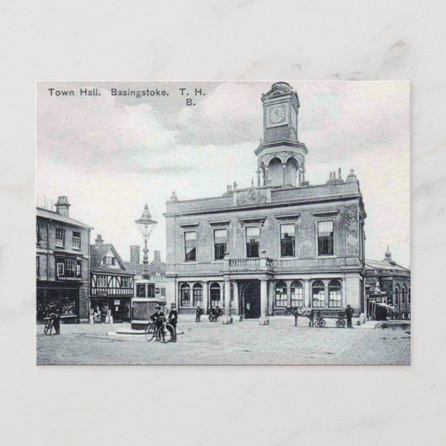 Cartão postal antigo - Basingstoke, Hampshire (Frente)