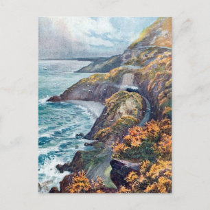 Cartão postal antigo - Bray Head, Co Wicklow, Irla