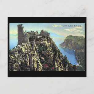 Cartão postal antigo - Capri, Itália