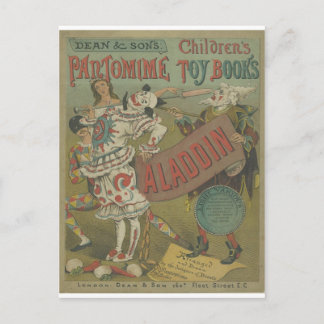 CARTÃO POSTAL ANTIGO CARTAZ DE CIRCO