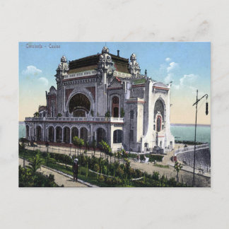 Cartão postal antigo - Casino, Constanta, Romênia