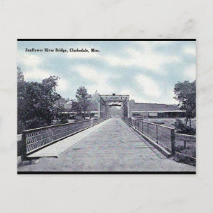 Cartão Postal Antigo - Clarksdale, Mississippi