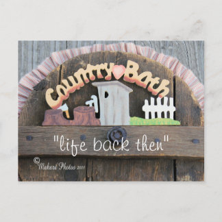 Cartão Postal antigo "cobrir de buraco" do banheiro Personalizaç
