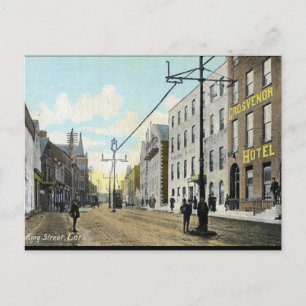 Cartão postal antigo - Cork, Irlanda