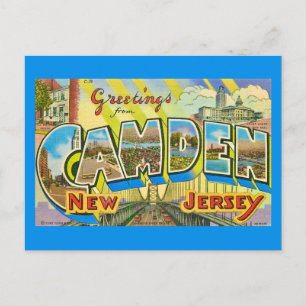 Cartão postal antigo de Camden Nova Jersey