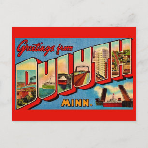 Cartão postal antigo de Duluth MI