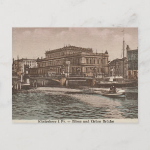Cartão postal antigo de Koningsberg/Kaliningrado