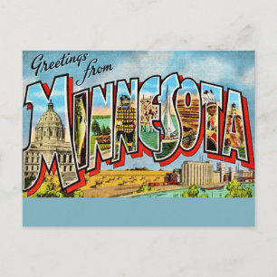 Cartão Postal Antigo de Minnesota
