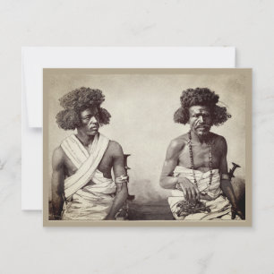 Cartão postal antigo de moda masculina negra com c