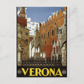 Cartão postal antigo de Verona