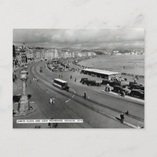 Cartão Postal Antigo - Douglas, Ilha de Man