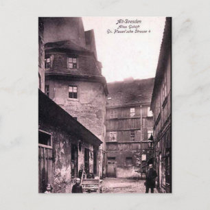 Cartão postal antigo - Dresden, Alemanha