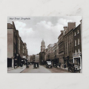 Cartão postal antigo - Drogheda, Co Louth, Irlanda