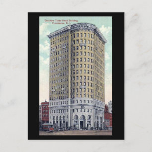 Cartão postal antigo - Edifício da cabeça do Turk,