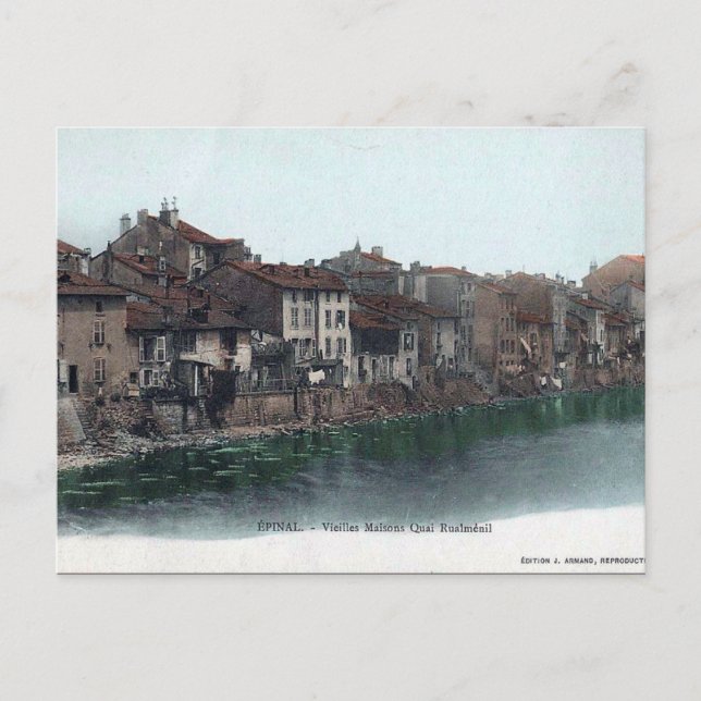 Cartão Postal Antigo - Epinal, Vosges (Frente)