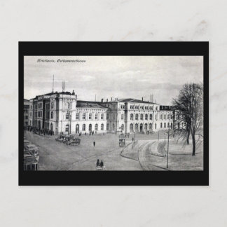 Cartão Postal Antigo - Estação Ferroviária, Kristi