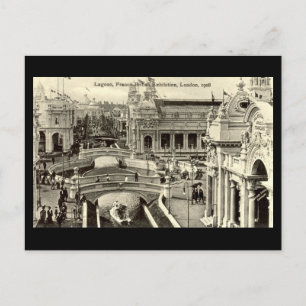 Cartão postal antigo - Exposição franco-britân