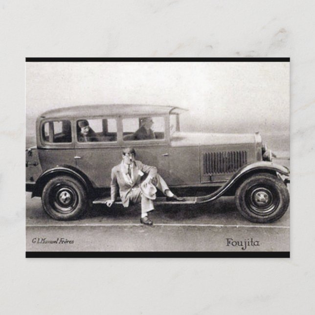 Cartão Postal Antigo - Foujita (Frente)