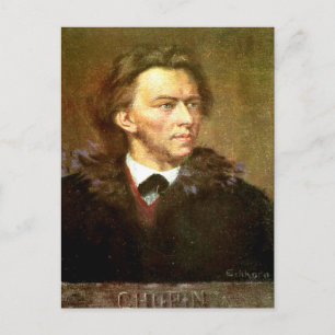 Cartão Postal Antigo - Frederic Chopin