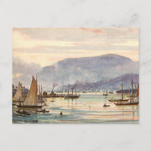 Cartão Postal Antigo - Hobart, Tasmânia
