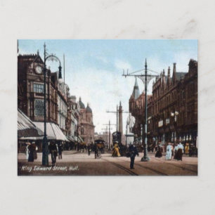 Cartão postal antigo - Hull, Yorkshire