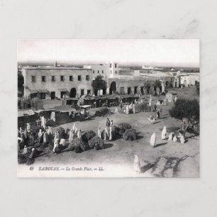 Cartão Postal Antigo - Kairouan, Tunísia