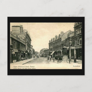 Cartão postal antigo - Londres, Putney, Upper Ric