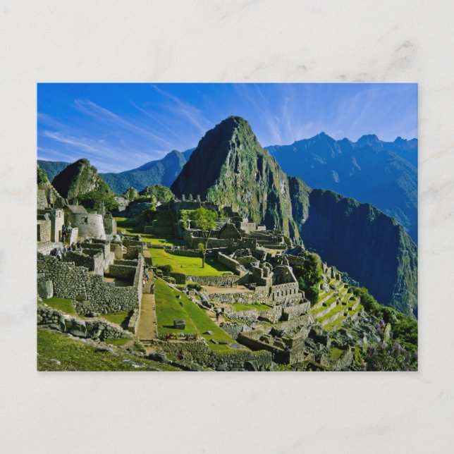 Cartão Postal Antigo Machu Picchu, último refúgio dos 2 (Frente)