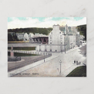 Cartão postal antigo - Perth, Escócia