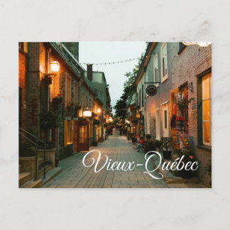 Cartão Postal Antigo Quebec, Canadá