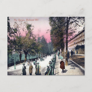 Cartão postal antigo - Richmond Hill, Londres