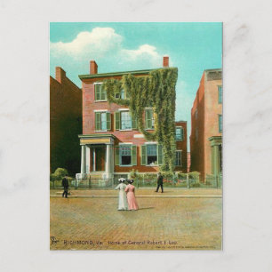 Cartão postal antigo - Richmond, Virginia, EUA