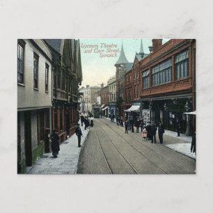 Cartão Postal Antigo - Rua De Carr, Ipswich, Suffo