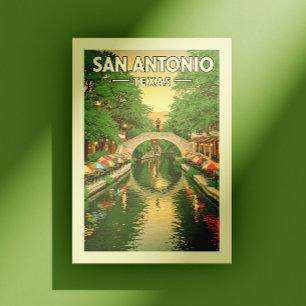 Cartão Postal Antigo San Antonio Texas