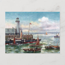 Cartão postal antigo - Scarborough, Yorkshire
