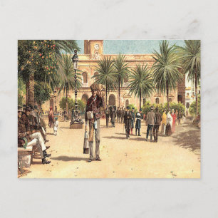 Cartão Postal Antigo - Sevilha, Espanha