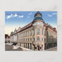 Cartão postal antigo - Teatro Central, Leipzig