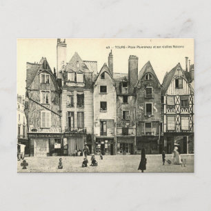 Cartão postal antigo - Tours, Indre et Loire