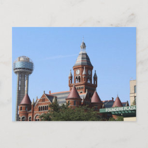 Cartão Postal Antigo Tribunal Vermelho e Torre de Reunião nº 1
