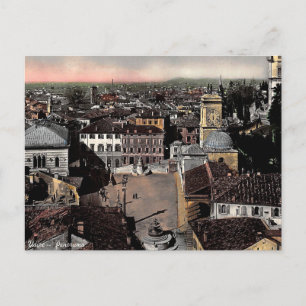 Cartão Postal Antigo - Udine, Itália