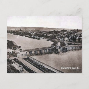 Cartão postal antigo - Waterford, Irlanda