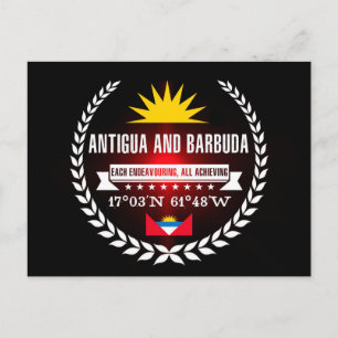 Cartão Postal Antígua e Barbuda