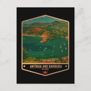 Cartão Postal Antígua e Barbuda