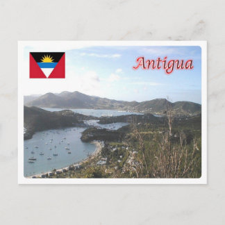 Cartão Postal Antígua e Barbuda - Antígua -