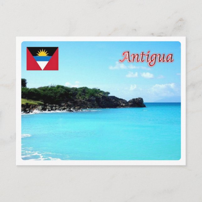 Cartão Postal Antígua e Barbuda - Antígua - (Frente)