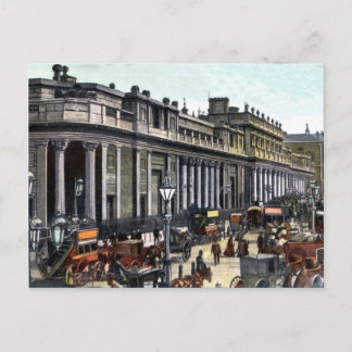 Cartão Postal Antiguidade do Vintage London Bank of England